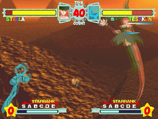 Astra Superstars screenshot 3 for Sega Saturn